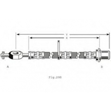 PHD203 TRW Тормозной шланг