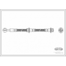 19032275 CORTECO Тормозной шланг