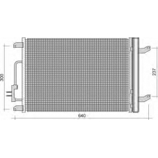 350203389000 MAGNETI MARELLI Конденсатор, кондиционер