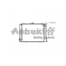 T553-03 ASHUKI Радиатор, охлаждение двигателя