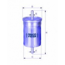 FI 5146/2 UNICO FILTER Топливный фильтр