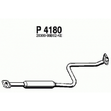 P4180 FENNO Средний глушитель выхлопных газов