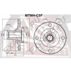 MTWH-CSF ASVA Ступица колеса