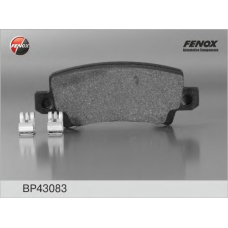 BP43083 FENOX Комплект тормозных колодок, дисковый тормоз