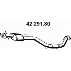 42.291.80 EBERSPACHER Средний глушитель выхлопных газов