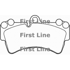 FBP3614 FIRST LINE Комплект тормозных колодок, дисковый тормоз