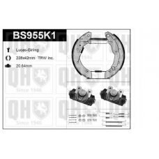 BS955K1 QUINTON HAZELL Комплект тормозов, барабанный тормозной механизм