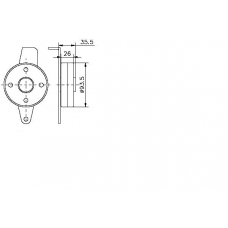 TKR 9095 TIMKEN Натяжной ролик, ремень грм