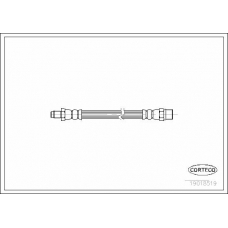 19018519 CORTECO Тормозной шланг