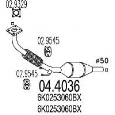 04.4036 MTS Катализатор
