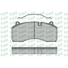 05P1501 LPR Комплект тормозных колодок, дисковый тормоз