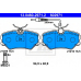 13.0460-2971.2 ATE Комплект тормозных колодок, дисковый тормоз