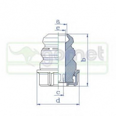 1129002 GOMET Буфер, амортизация