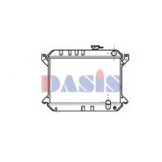 100380N AKS DASIS Радиатор, охлаждение двигателя