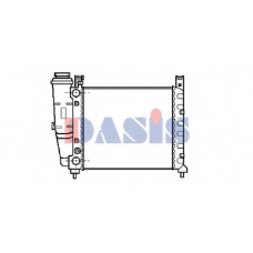 080170N AKS DASIS Радиатор, охлаждение двигателя