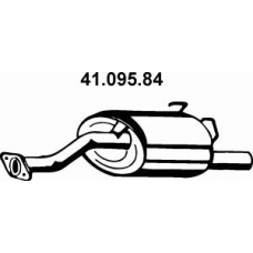 41.095.84 EBERSPACHER Глушитель выхлопных газов конечный