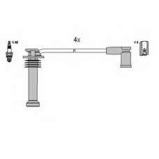 134839 Huco Комплект проводов зажигания