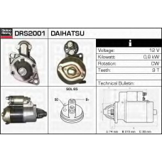 DRS2001 DELCO REMY Стартер