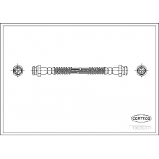 19030371 CORTECO Тормозной шланг