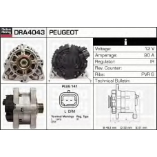 DRA4043 DELCO REMY Генератор