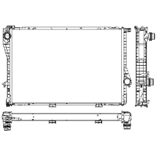 2108910 BEHR Radiator