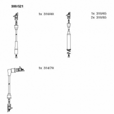 300/521 BREMI Комплект проводов зажигания