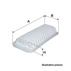 EAF3615.10 OPEN PARTS Воздушный фильтр