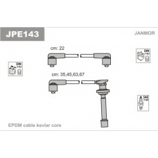 JPE143 JANMOR Комплект проводов зажигания