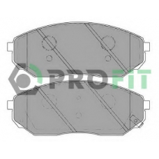 5000-1735 C PROFIT Комплект тормозных колодок, дисковый тормоз
