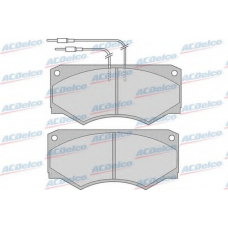 AC058733D AC Delco Комплект тормозных колодок, дисковый тормоз