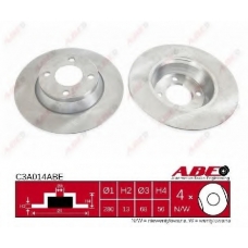 C3A014ABE ABE Тормозной диск