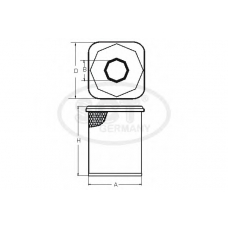 SB 3153 SCT Воздушный фильтр