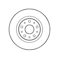 NBD1216 NATIONAL Тормозной диск