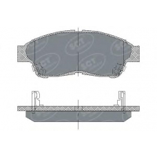 SP 134 SCT Комплект тормозных колодок, дисковый тормоз