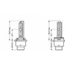 66240CB OSRAM Лампа накаливания, фара дальнего света; лампа нака