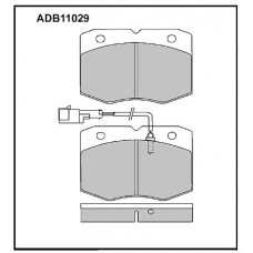 ADB11029 Allied Nippon Тормозные колодки