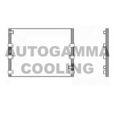 104001 AUTOGAMMA Конденсатор, кондиционер