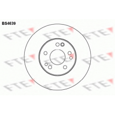 BS4639 FTE Тормозной диск