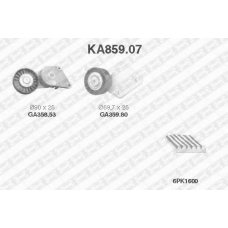 KA859.07 SNR Поликлиновой ременный комплект