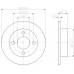 MDC682 MINTEX Тормозной диск