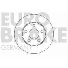 5815203634 EUROBRAKE Тормозной диск