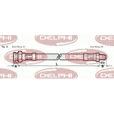 LH0914 DELPHI Тормозной шланг