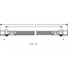 PHA210 TRW Тормозной шланг