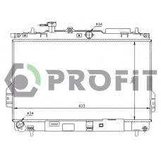 PR 1806A4 PROFIT Радиатор, охлаждение двигателя