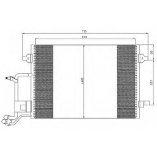 35308 NRF Конденсатор, кондиционер