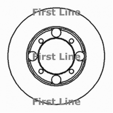 FBD868 FIRST LINE Тормозной диск