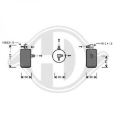 8406002 DIEDERICHS Осушитель, кондиционер