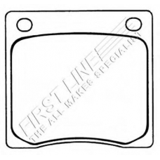 FBP1488 FIRST LINE Комплект тормозных колодок, дисковый тормоз