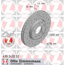470.2432.52 ZIMMERMANN Тормозной диск