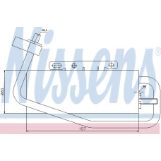 95338 NISSENS Осушитель, кондиционер